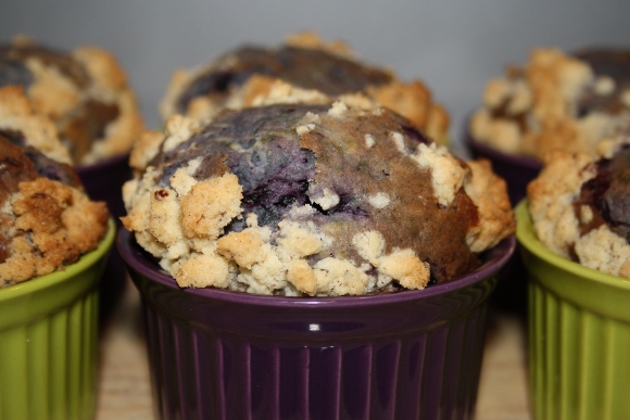 Muffiny jagodowe 1